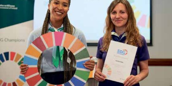 Irish Girl Guides selected as an SDG Champion for the 2024-25 Programme