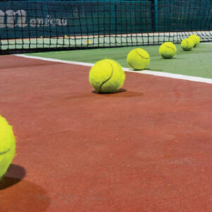 TENNIS MAKES FOR A HAPPIER LIFE
