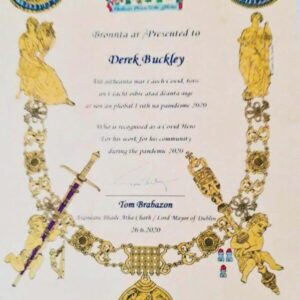 Covid heroes: Plaques and scrolls