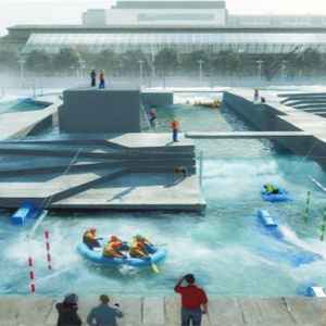 Proposed Docklands Water  Rafting Facility in Choppy Waters
