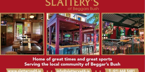 Happy New Year from Slattery’s of Beggar’s Bush!